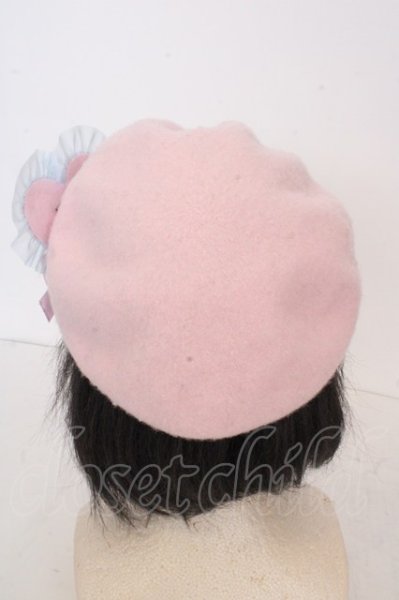Angelic Pretty / MELODY TOYSベレー ピンク O-26-10-15-039-AP-AC-OW