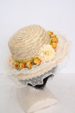 画像3: Chalmiere / サニーサイドサマーハット  イエロー O-26-10-15-043-AX-AC-IG-OS (3)