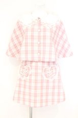 画像1: Lovely Tency / 眞白ありす/セットアップ M ピンク O-26-10-15-1001-LO-OP-OW-OS (1)