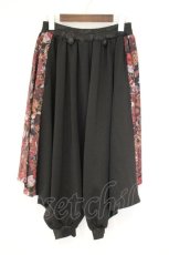 画像1: Qutie Frash / 【気楡茶閃洸】サルエルパンツ  ブラック×レッド O-26-10-15-1064-QU-PA-IG-OS (1)