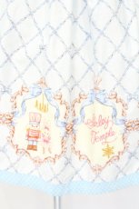 画像3: Shirley Temple / リトルバレリーナプリントジャンパースカート(Sister)  サックス×シロ O-26-10-15-1006-ET-OP-IG-OS (3)