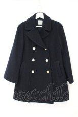 画像1: Maison de FLEUR Petite Robe canone / AラインPコート S ネイビー O-26-10-15-1075-LO-CO-OW-OS (1)