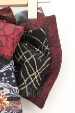 画像3: Qutie Frash / パティキュラ限定飾り帯  ワイン×マルチカラー O-26-10-15-1020-QU-ZA-IG-OS (3)