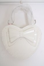 画像1: BABY,THE STARS SHINE BRIGHT / リボンハートBag  シロ O-26-10-15-025-BA-BG-IG-OS (1)
