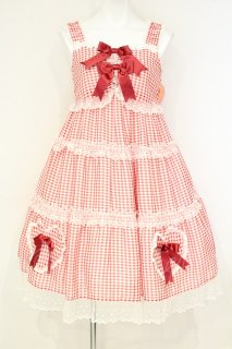 極美品激レア初期BABY姫袖OPピンクタグ金ロゴ懐古ロリィタ BABY,THE STARS SHINE BRIGHT（ベイビー）の古着 ロリィタ美品！