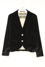 画像1: Jane Marple / 銀貨ボタン別珍ジャケット M クロ O-26-10-17-056-JM-JA-OW-OS (1)