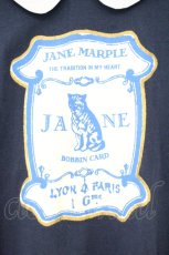 画像2: Jane Marple / Cartes A Fils半袖ワンピース M ネイビー O-26-10-17-057-JM-OP-OW-OS (2)