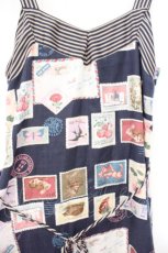 画像2: MILK / Vintage Stampドレス  ネイビー O-26-10-17-067-ML-OP-OW-OS (2)