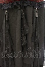 画像3: Qutie Frash / ホルター付きコルセットキャミワンピース  レッド×ブラック O-26-10-17-083-QU-OP-OW-OS (3)
