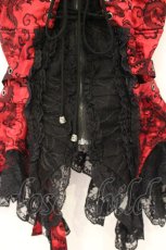 画像3: Qutie Frash / ドラゴンサテンコルセットキャミソール  レッド O-26-10-17-086-QU-TO-OW-OS (3)