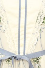 画像2: Melody BasKet / 鈴蘭ブーケのヨーク切替ワンピース M アイボリー O-26-10-17-006-LO-OP-OW-OS (2)