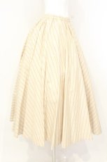 画像3: Jane Marple Dans Le Salon / Old England stripe fluffy skirt　スカート M ベージュ O-26-10-17-013-JM-SK-OW-OS (3)
