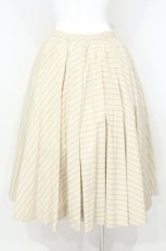 画像4: Jane Marple Dans Le Salon / Old England stripe fluffy skirt　スカート M ベージュ O-26-10-17-013-JM-SK-OW-OS (4)