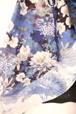 画像4: Qutie Frash / 着物インナーチュニック  ブルー O-26-10-17-018-QU-TO-OW-OS (4)