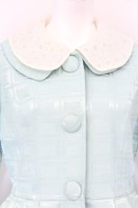 画像2: Leur Getter / 板チョコジャガードコート  ミント O-26-10-18-003-LU-CO-IG-OS (2)