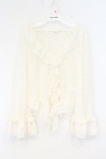 画像1: axes femme / カットレースボレロ F オフシロ O-26-10-18-1004-AX-TO-IG-OS (1)