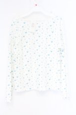 画像2: axes femme / 小花プリントリブインナー M オフシロ O-26-10-18-1016-AX-TO-IG-OS (2)