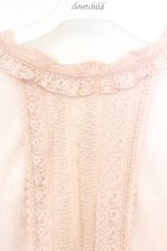 画像3: axes femme POETIQUE / ドットチュールプルオーバー M ピンク O-26-10-18-1018-AX-TO-IG-OS (3)