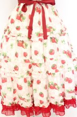 画像3: Emily Temple cute / Dear Strawberry Anniversaryドレス  アイボリー×アカ O-26-10-18-008-ET-OP-IG-OS (3)