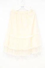 画像1: axes femme / ミドル丈チュールパニエ M アイボリー O-26-10-19-027-AX-SK-IG-OS (1)