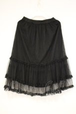 画像3: axes femme / ミドル丈チュールパニエ M クロ O-26-10-19-028-AX-SK-IG-OS (3)