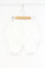 画像1: m petit by misako / 3分丈ドロワーズ M~L シロ O-26-10-19-033-LO-PA-OW-OS (1)