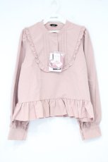 画像1: FLC / 皆方由衣コラボペプラムブラウス L ピンク O-26-10-19-041-LO-BL-IG-OS (1)