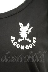 画像2: ALGONQUINS / ルームウェアセットアップ  ブラック O-26-10-19-005-AL-TO-IG-OS (2)