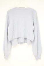画像3: axes femme / 薔薇付カーデ×インナーセット F サックス O-26-10-19-050-AX-TO-IG-OS (3)