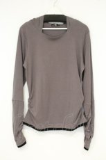 画像1: NieR Clothing / 変形フーディー F グレーｘブラック O-26-10-19-055-PU-TO-YM-OS (1)