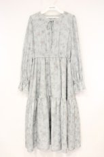 画像1: axes femme POETIQUE / クラシックフラワーワンピース M ミントグリーン O-26-10-19-059-AX-OP-IG-OS (1)