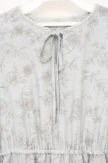 画像2: axes femme POETIQUE / クラシックフラワーワンピース M ミントグリーン O-26-10-19-059-AX-OP-IG-OS (2)