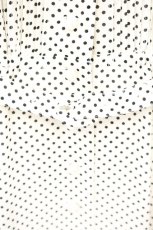 画像3: INGEBORG / ドット半袖シフォンワンピース  オフシロ×クロ O-26-10-19-061-LO-OP-IG-OS (3)