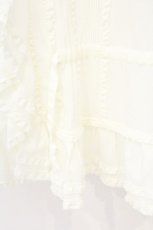 画像3: INGEBORG / フリルオーバーブラウス  シロ O-26-10-19-076-LO-BL-IG-OS (3)