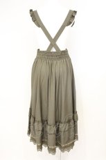 画像3: axes femme / サス付フィッシュテールスカート M グリーン O-26-10-19-010-AX-SK-IG-OS (3)