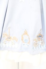 画像2: Amavel / Fantasy Merry-go-Roundバックフリルスカート  サックス O-26-10-19-017-CA-SK-IG-OS (2)