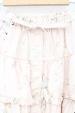 画像2: PINK HOUSE / さざ波とねこプリントスカート  ピンク O-26-10-19-018-LO-SK-IG-OS (2)