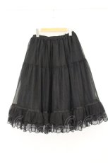 画像4: Melody BasKet / Cotton candyロングパニエ M クロ O-26-10-19-021-LO-SK-IG-OS (4)