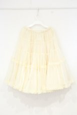 画像4: MAM MAXICIMAM / オーガンジーパニエ  アイボリー O-26-10-19-023-LO-SK-OW-OS (4)