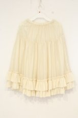 画像4: Innocent World / 2段フリルペチコート M キナリ O-26-10-19-024-IW-SK-OW-OS (4)
