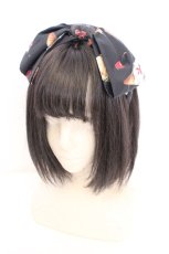 画像1: Royal Princess Alice / にゃんこCafeようこそ　カチューシャ  クロ O-26-10-20-049-LO-AC-IG-OS (1)