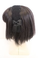 画像3: m petit by misako / TT*AMレースカチューシャ  クロ O-26-10-20-052-LO-AC-IG-OS (3)