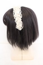 画像3: m petit by misako / AMレースカチューシャ  アイボリー O-26-10-20-054-LO-AC-IG-OS (3)