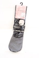 画像1: m petit by misako / AMOVKタテレーシーフリル 23-25cm クロ O-26-10-20-055-LO-ZA-IG-OS (1)