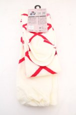 画像2: Lovely Tency / 眞白ありすコラボ/ECMAOVKイチゴ　オーバーニーソックス 23-25cm アカ×シロ O-26-10-20-070-LO-ZA-IG-OS (2)