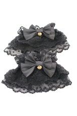 画像1: Angelic Pretty / Cute Ribbonお袖とめ  クロ O-26-10-20-078-AP-ZA-YM-OS (1)