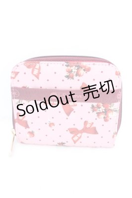 Preview of × LeSportsac PHリボンベリーフェッティ柄折り畳み財布  ピンク