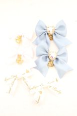 画像1: Amavel / Fantasy Merry-go-Roundリボンクリップセット  ピンク×サックス×シロ O-26-10-20-086-CA-AC-IG-OS (1)
