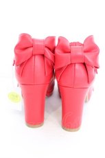 画像3: Lococo×byあしながおじさん / My Ribbon Shoes 24cm アカ O-26-10-20-088-LO-SH-OW-OS (3)