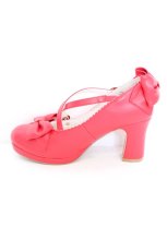 画像8: Lococo×byあしながおじさん / My Ribbon Shoes 24cm アカ O-26-10-20-088-LO-SH-OW-OS (8)
